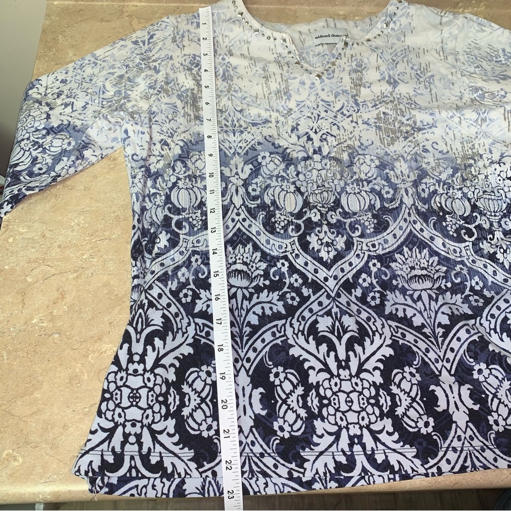 Alfred Dunner Woman’s Shirt size Medium - Picture 5 of 6